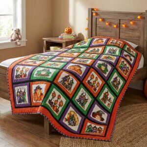 If the Broom Fits! Halloween Quilt